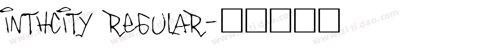 inthcity Regular字体转换